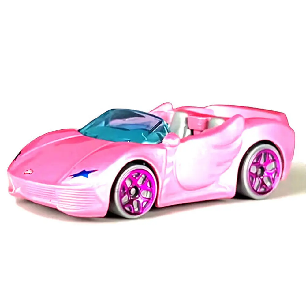 Hot Wheels Car Track Sets - Hot Wielen Roze Barbie Extra Kids