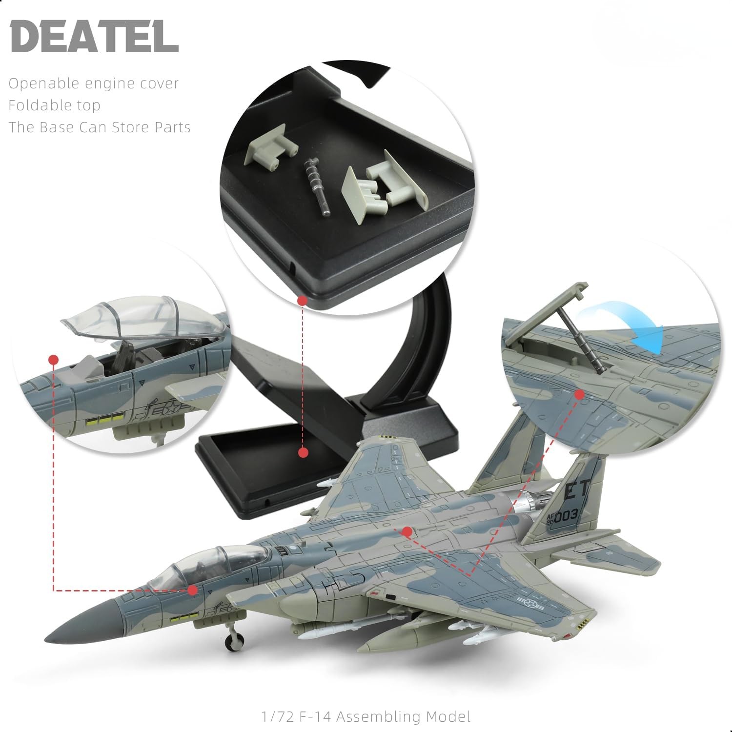 1/72 F-15EX Eagle II Amerikaan - Model Airplane Plastic recensie en prijs