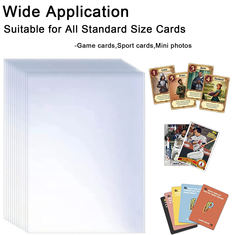 100-600 Stuks Kaarthoezen Hard - Card Penny Sleeve recensie en prijs
